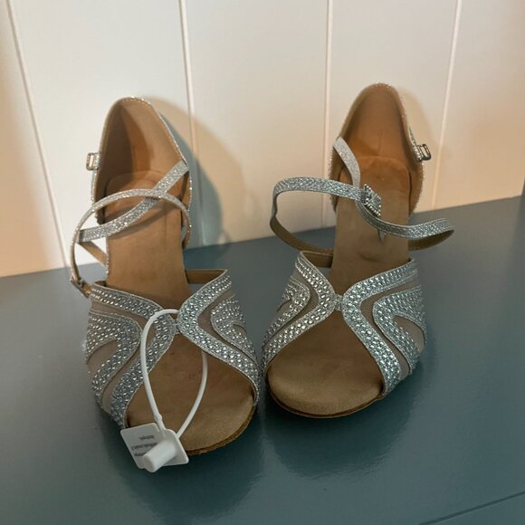 Dancing Shoes Salsa Size 8.5M - Picture 6 of 7